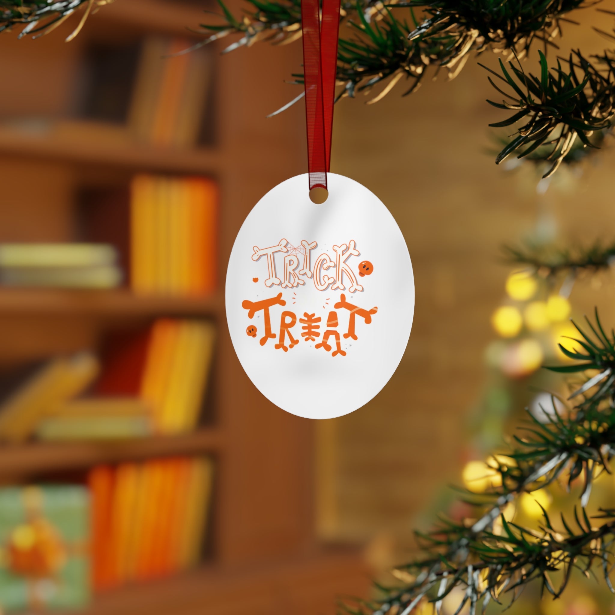 Halloween Trick or Treat | Metal Ornaments